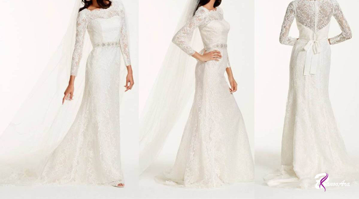 معیارهایی برای انتخاب لباس عروس بلند